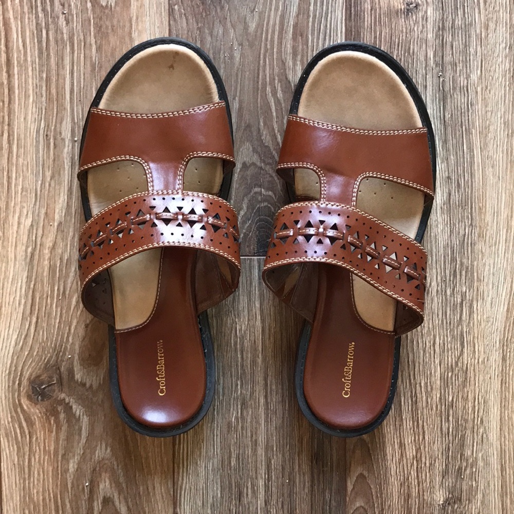 Croft&barrow sandals barely worn.